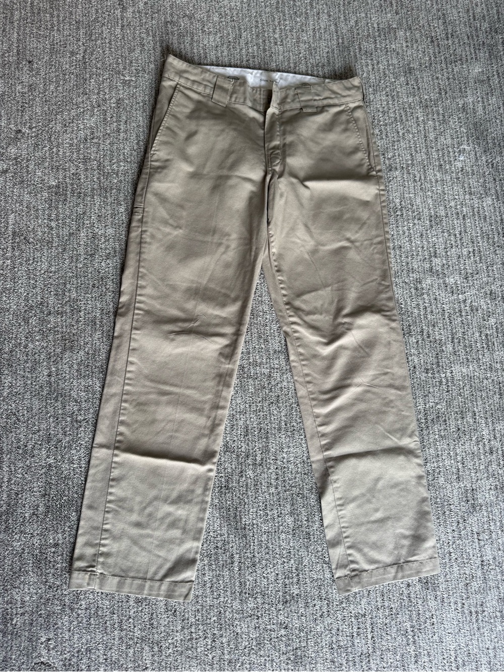 Dickies Men's Flex Slim Tapered Pants Khaki 32x32